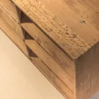 Aparador de Salón con 2 Puertas Centrales y 6 Cajones Laterales - Slide viadurini