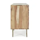 Aparador en Madera de Acacia con 2 Puertas y 3 Cajones Design Homemotion - Carla viadurini