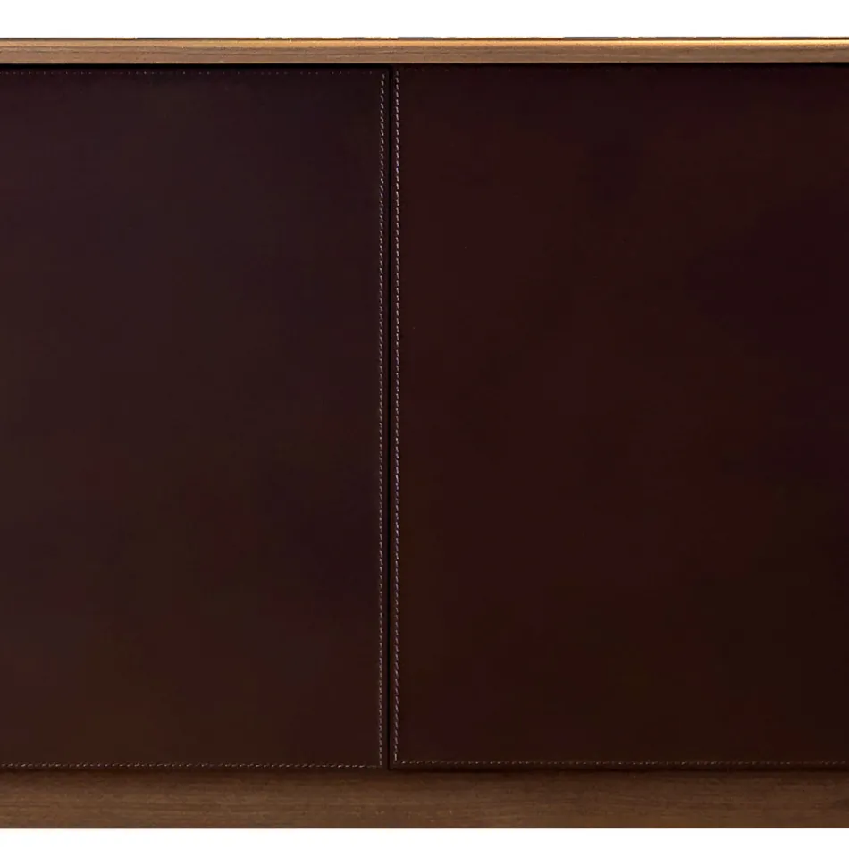 Aparador de chapa de madera Grilli York 4 hecho en Italia viadurini