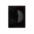 Cocina moderna de jardín al aire libre sobre ruedas de madera y acero - Buoncalliope viadurini