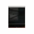 Cocina moderna sobre ruedas para jardín exterior en madera y acero - Calliope viadurini