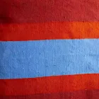 Cojín de cáñamo pintado a mano Pieza única Arte italiano - Marcas viadurini