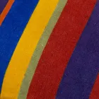 Cojín de arte italiano en cáñamo pintado y cosido a mano Pieza única - Marcas viadurini