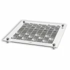 Damas juego de mesa hecho en Italia viadurini