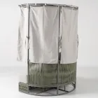 Tumbona de jardín de teca, aluminio y cuerda ROPE+ con cojines - Arcangelo viadurini