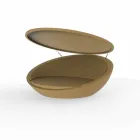 Diván de diseño moderno Ulm by Vondom, en resina de polietileno viadurini