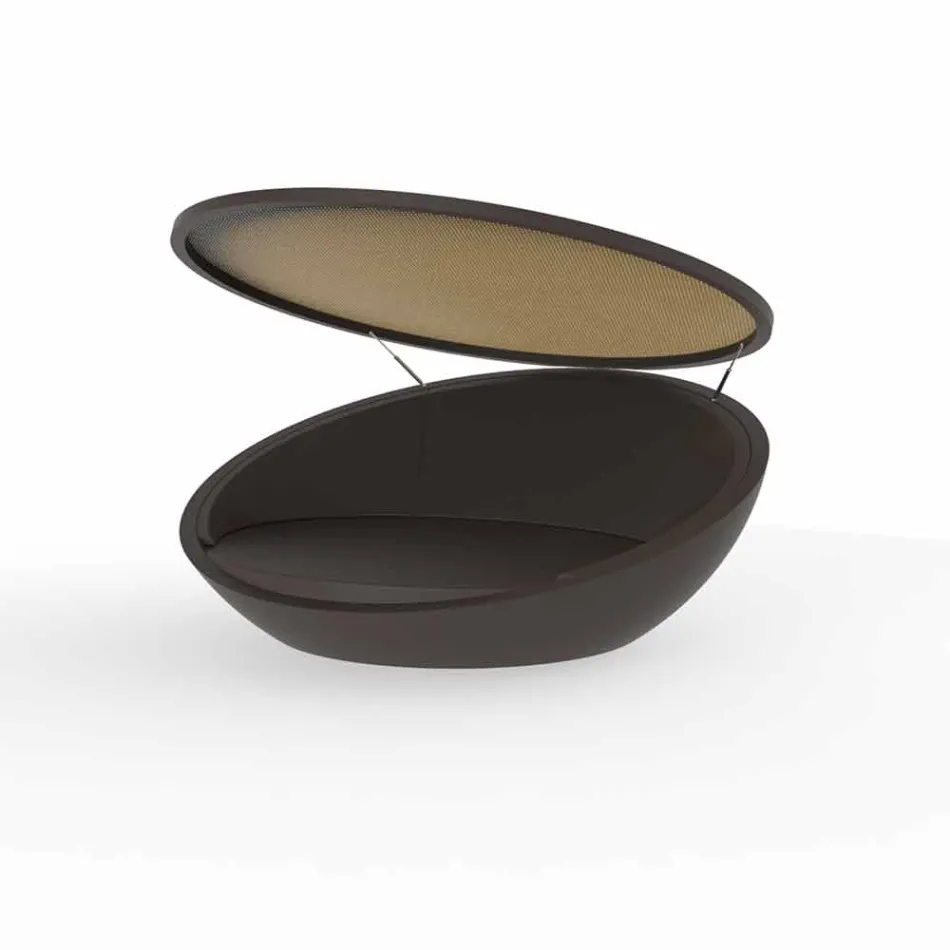 Diván de diseño moderno Ulm by Vondom, en resina de polietileno viadurini