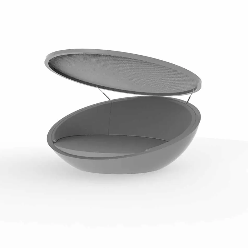 Diván de diseño moderno Ulm by Vondom, en resina de polietileno viadurini