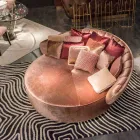 Sofá-cama en tejido 100% Made in Italy Belle 2 viadurini