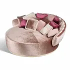 Sofá-cama en tejido 100% Made in Italy Belle 2 viadurini