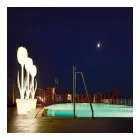 Decoración de muebles de jardín brillante de diseño moderno - Tulip de Myyour viadurini