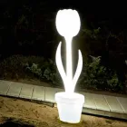Decoración de muebles de jardín brillante de diseño moderno - Tulip de Myyour viadurini