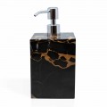 Dispensador de jabón líquido para baño de mármol de alta calidad fabricado en Italia - Maelissa