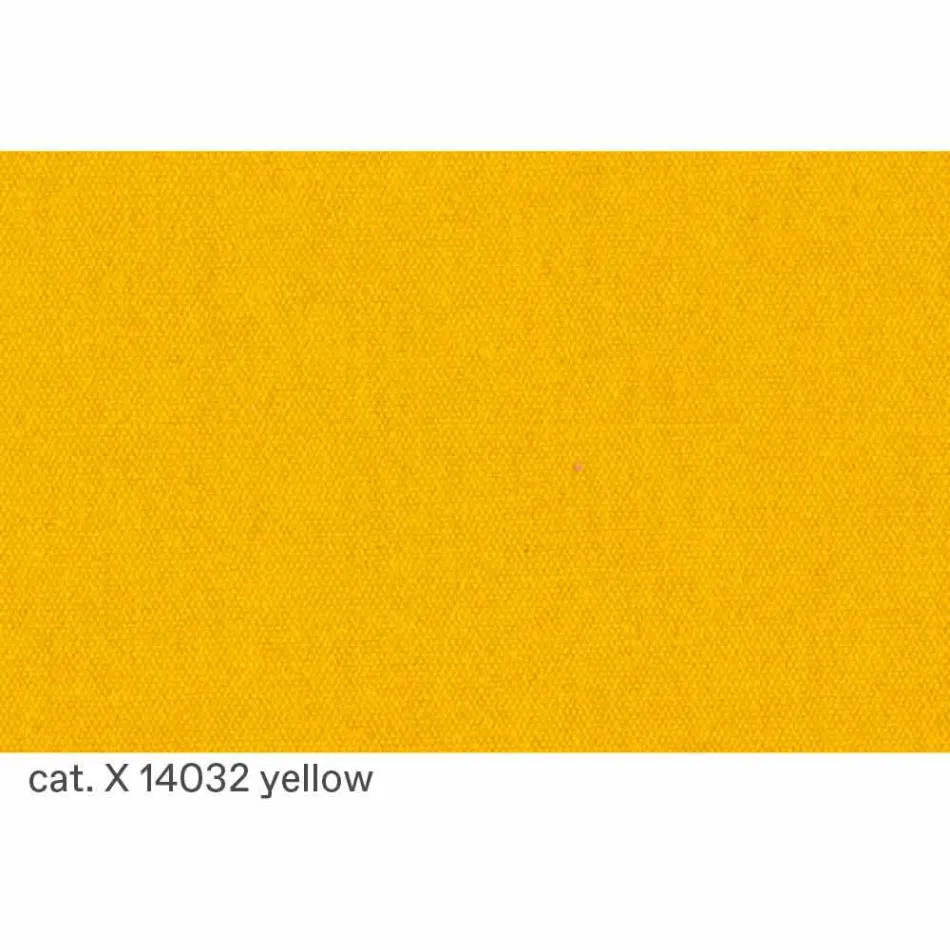 Sofá de 2 plazas de algodón con cubos laterales en MDF Made in Italy - Damasco viadurini