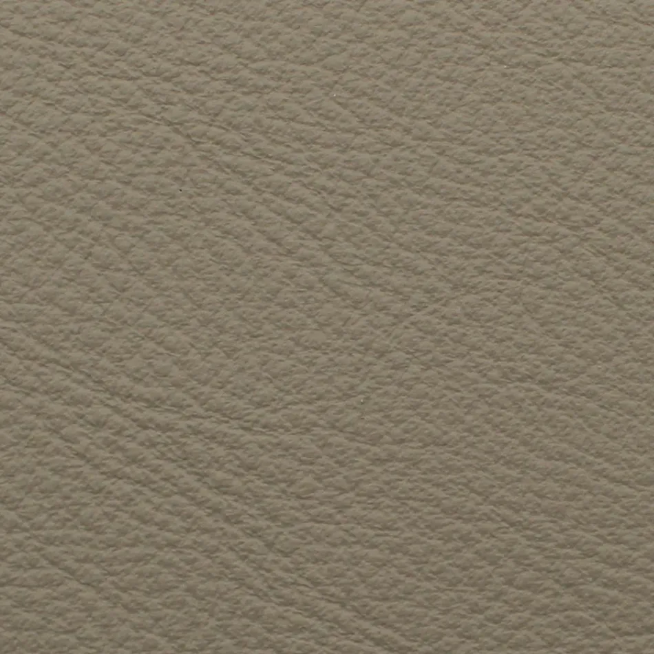 Sofá de salón de 3 plazas en cuero, madera y metal Made in Italy - Bizzarro viadurini