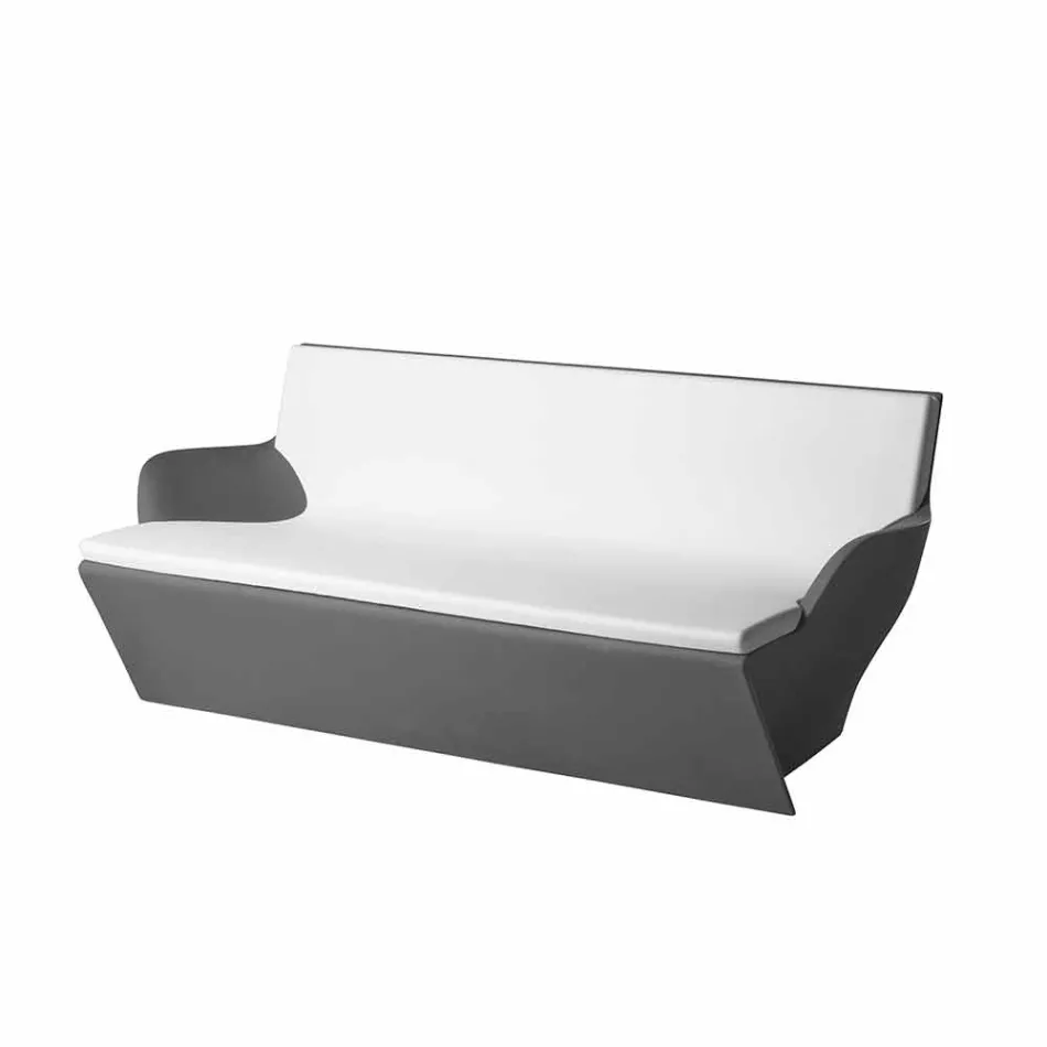 Deslice con apoyabrazos Deslice el diseño de color Kami Yon hecho en Italia viadurini