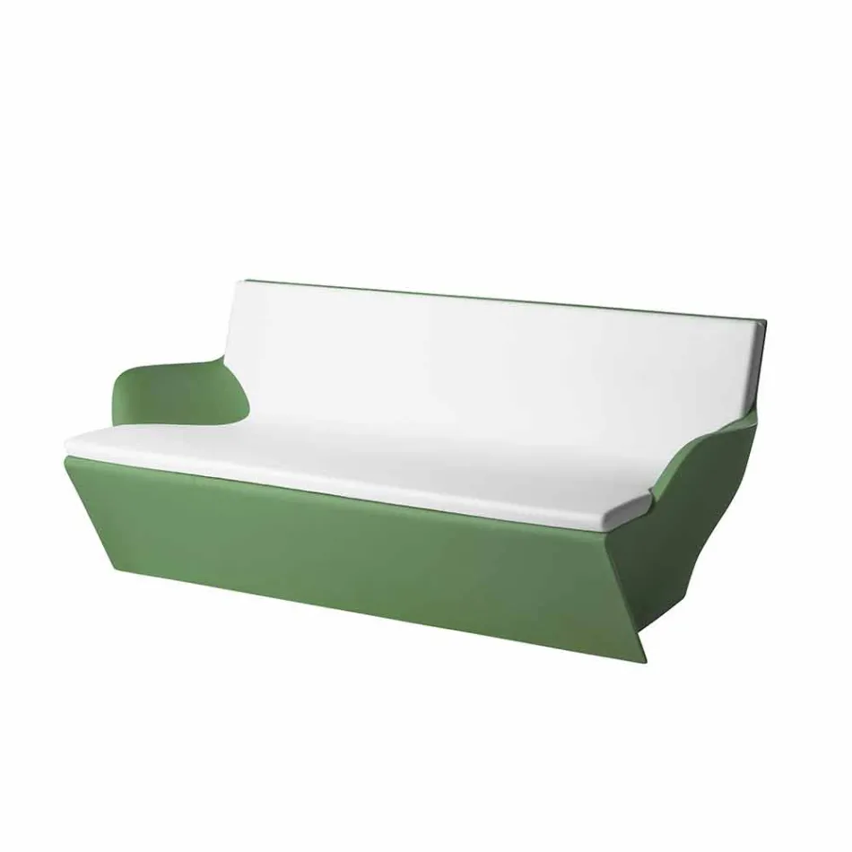 Deslice con apoyabrazos Deslice el diseño de color Kami Yon hecho en Italia viadurini