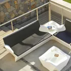 Deslice con apoyabrazos Deslice el diseño de color Kami Yon hecho en Italia viadurini