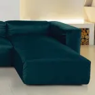 Sofá con Península Interior en Poliuretano Expandido - Buffo viadurini