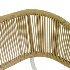 Sofá con sillones y mesa de centro de aluminio blanco para jardín - Tenda viadurini