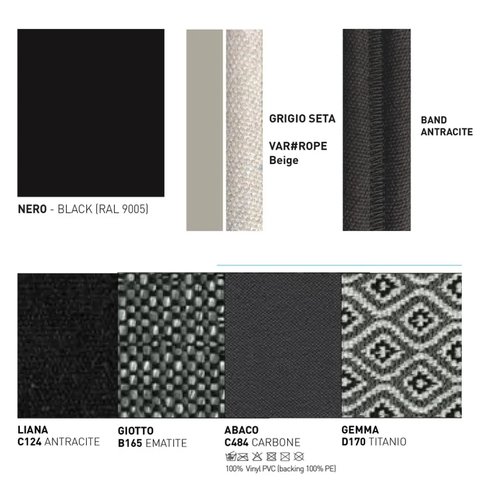 Sofá de exterior con cojines incluidos Made in Italy - Emmacross de Varaschin viadurini