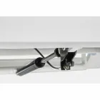 Sofá de exterior en tela y aluminio con respaldo reclinable - Nathy viadurini