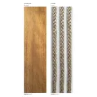 Sofá de jardín modular con estructura baja de madera Made in Italy - Rubik viadurini