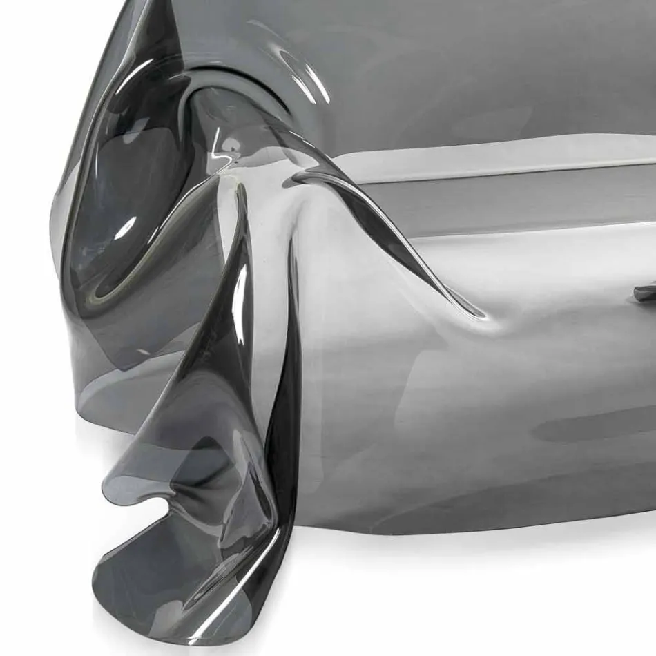 Sofá de diseño moderno Jolly en plexiglás, hecho en Italia viadurini