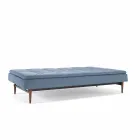 sofá-cama en azul ajustable 3 posiciones Dublexo viadurini