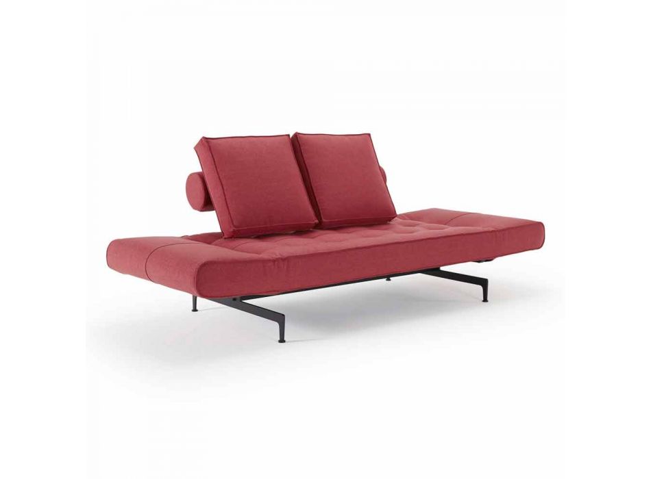 Sofá cama de diseño Ghia by Innovation en tejido acolchado viadurini