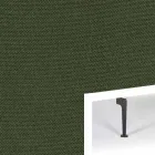 Sofá cama moderno Zeal by Innovation en tejido acolchado. viadurini