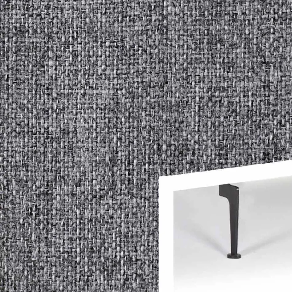 Sofá cama moderno Zeal by Innovation en tejido acolchado. viadurini