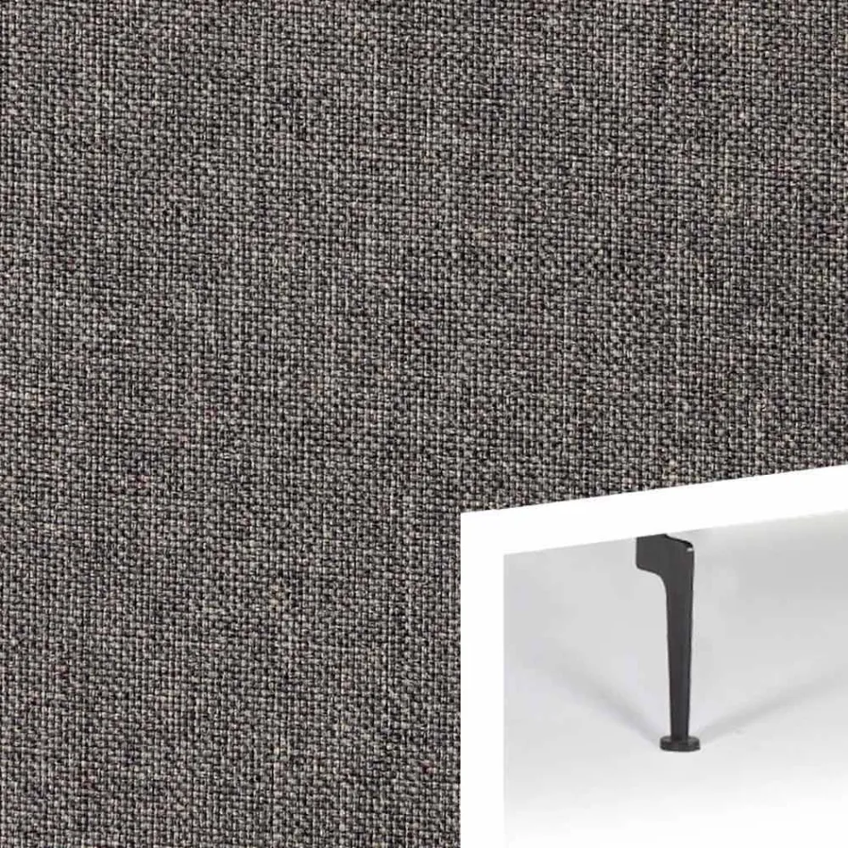 Sofá cama moderno Zeal by Innovation en tejido acolchado. viadurini