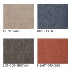 Sofá 2 plazas para exterior en tela o cuero - Mara by Slide viadurini