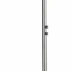 Ducha de jardín en acero inoxidable cromado con lavapiés Made in Italy - Modeo viadurini