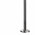 Ducha exterior en acero con mezclador y cabezal de ducha redondo Made in Itay - Yuki viadurini