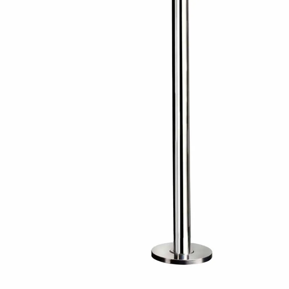 Ducha exterior de acero inoxidable con grifo temporizado Made in Italy - Modeo viadurini