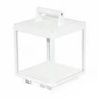 Foco LED Decorativo para Exterior en Aluminio Blanco o Corten - Bettina viadurini