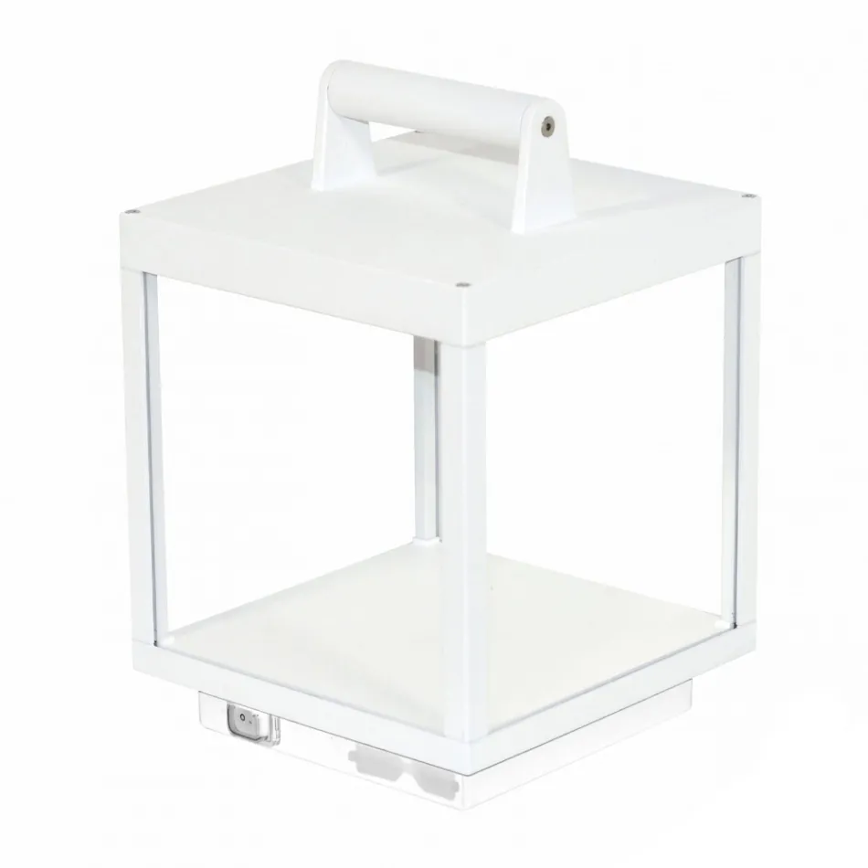 Foco LED Decorativo para Exterior en Aluminio Blanco o Corten - Bettina viadurini