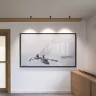 Luz de techo LED ajustable para fotoproyector en aluminio 4 piezas - Etruscan viadurini