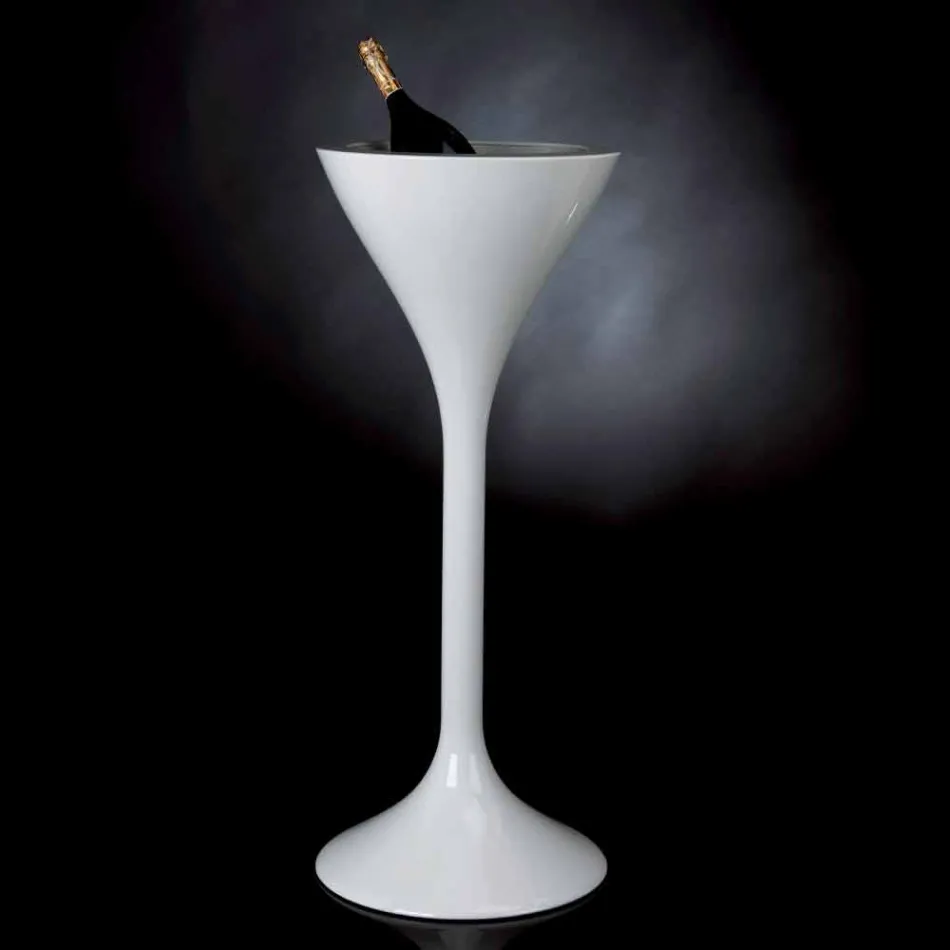 Floor Frappeuse en polietileno blanco Made in Italy - Bratislava viadurini