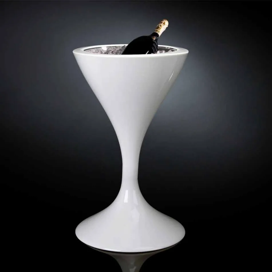 Floor Frappeuse en polietileno blanco Made in Italy - Bratislava viadurini