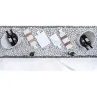 Vino o Champaña Glacette en Mármol Blanco Carrara Hecho en Italia - Ciotti viadurini