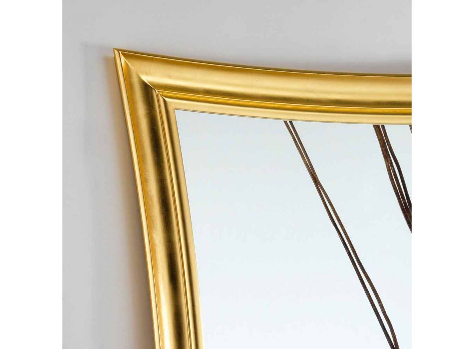 piso de espejo grande / moderno de la pared del corazón diseño, 110x197 cm viadurini