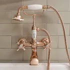 Grupo Bañera Vintage Design Latón Made in Italy - Klarisa viadurini