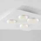 Iluminación de vidrio y metal fabricada en Italia para realzar los interiores – Kepler viadurini