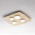 Iluminación de vidrio y metal fabricada en Italia para realzar los interiores – Kepler viadurini