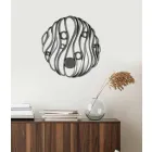 Instalación en la pared de diseño moderno y elegante en cerámica perforada - Desta viadurini