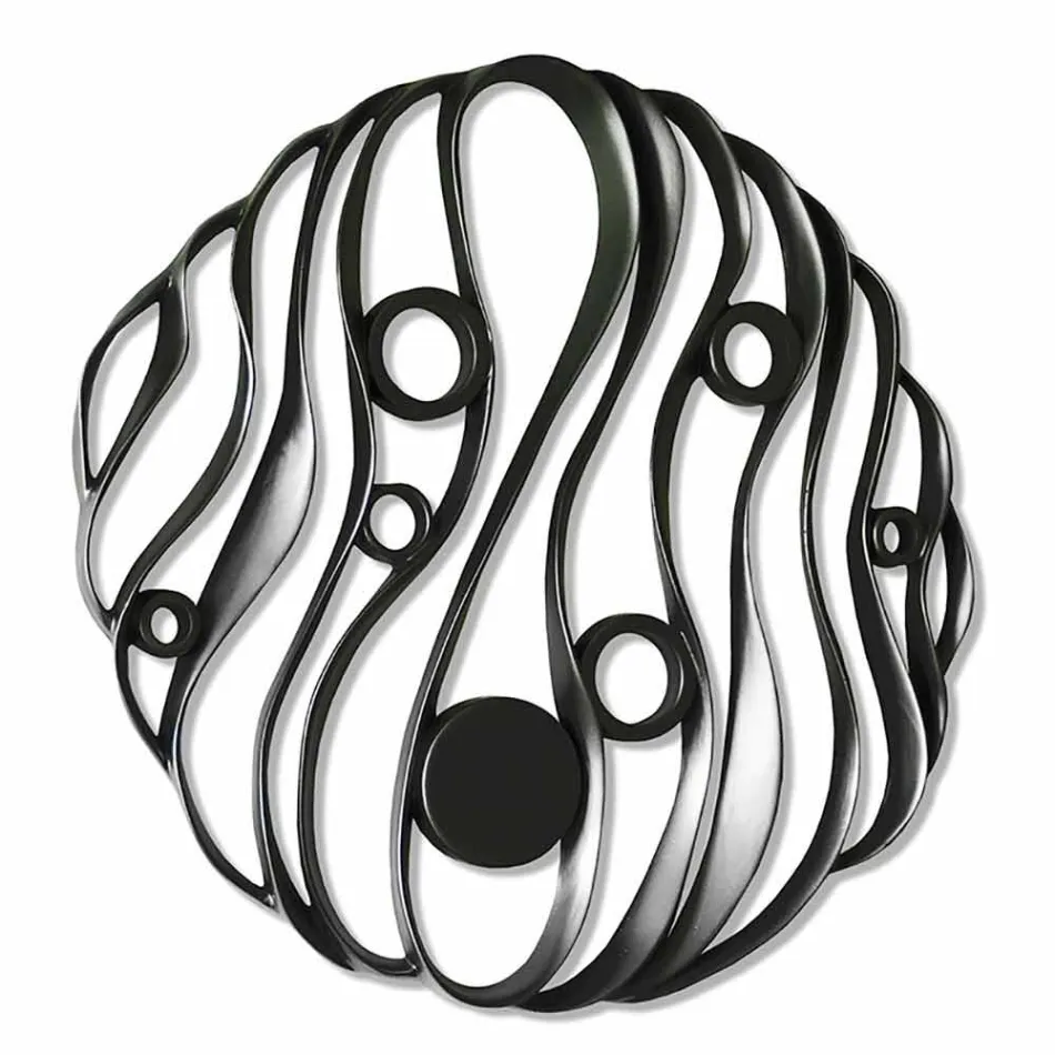 Instalación en la pared de diseño moderno y elegante en cerámica perforada - Desta viadurini