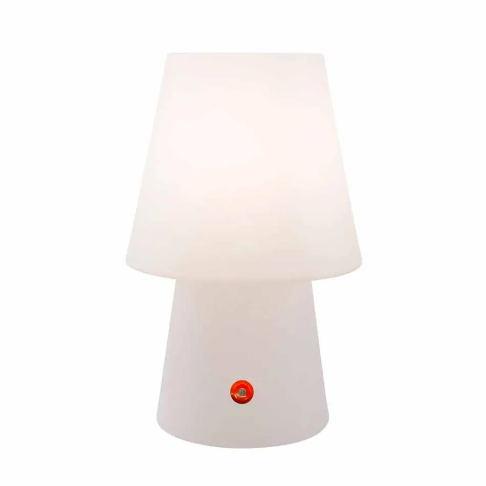 Lámpara LED recargable en plástico de colores para interior o exterior - Fungostar viadurini